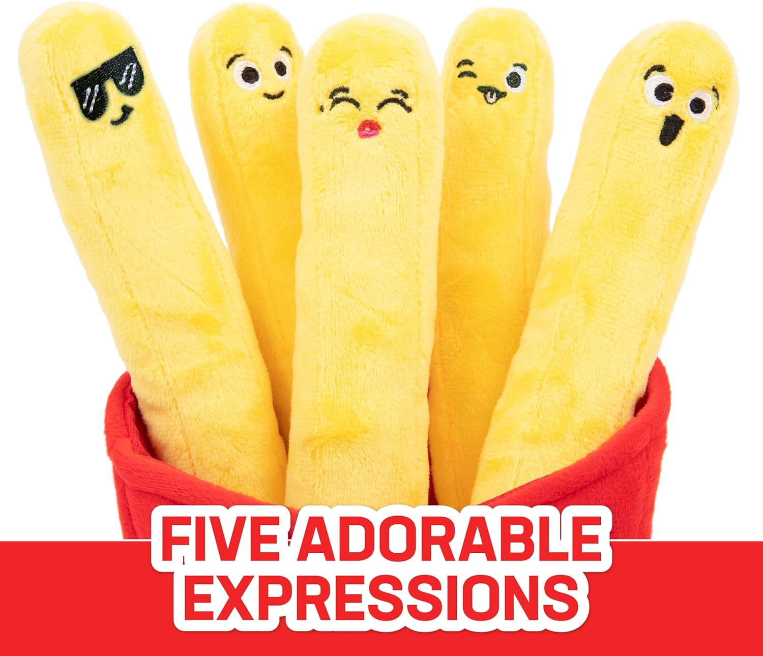 Emotional Support Fries - the Original Viral Cuddly Plush Comfort Food