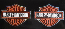 Harley Davidson Bar And Shield 2 pc Auto Truck Decal Set Licensed H-D Reflective