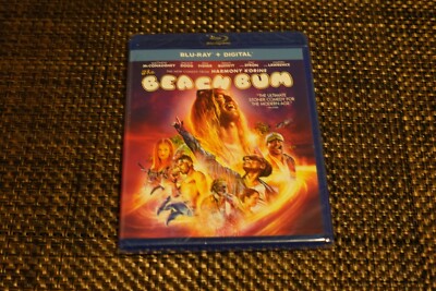 The Beach Bum (2019 Blu-Ray)  Matthew McConaughy, Harmony Korine   BRAND NEW