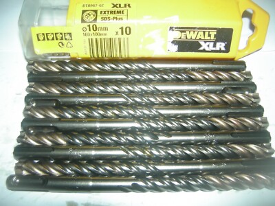 Dewalt ELU DT8967 XHEAD SDS PLUS BOHRER X10 10MM X160 DCH253 DCH254 DCH273 