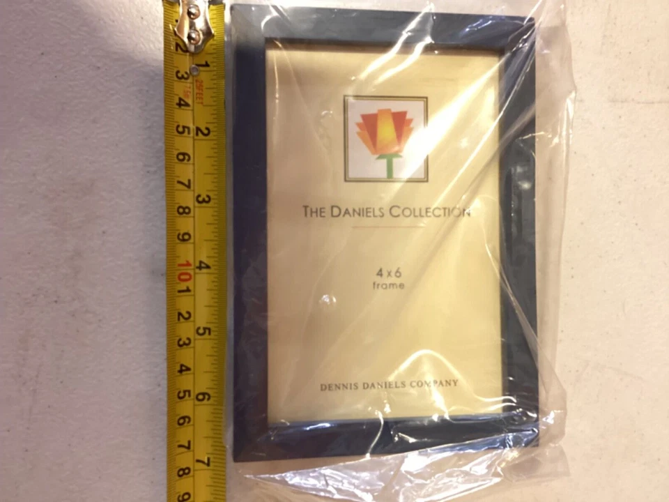 MARCO FOTO The Daniels Collection 4" x 6" Azul Nuevo en Embalaje Foto 4 de 4