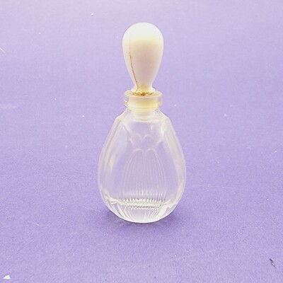 Vintage Empty Miniature Perfume Bottle Privilege Eau De Toilette