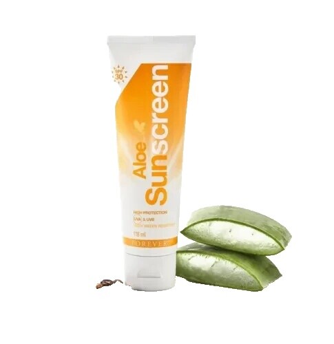 Forever Living Aloe Sunscreen SPF 30 Water-Resistant UVA UVB Protection |  eBay