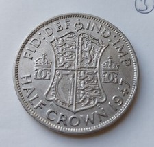 1947 King George VI Half Crown great condition