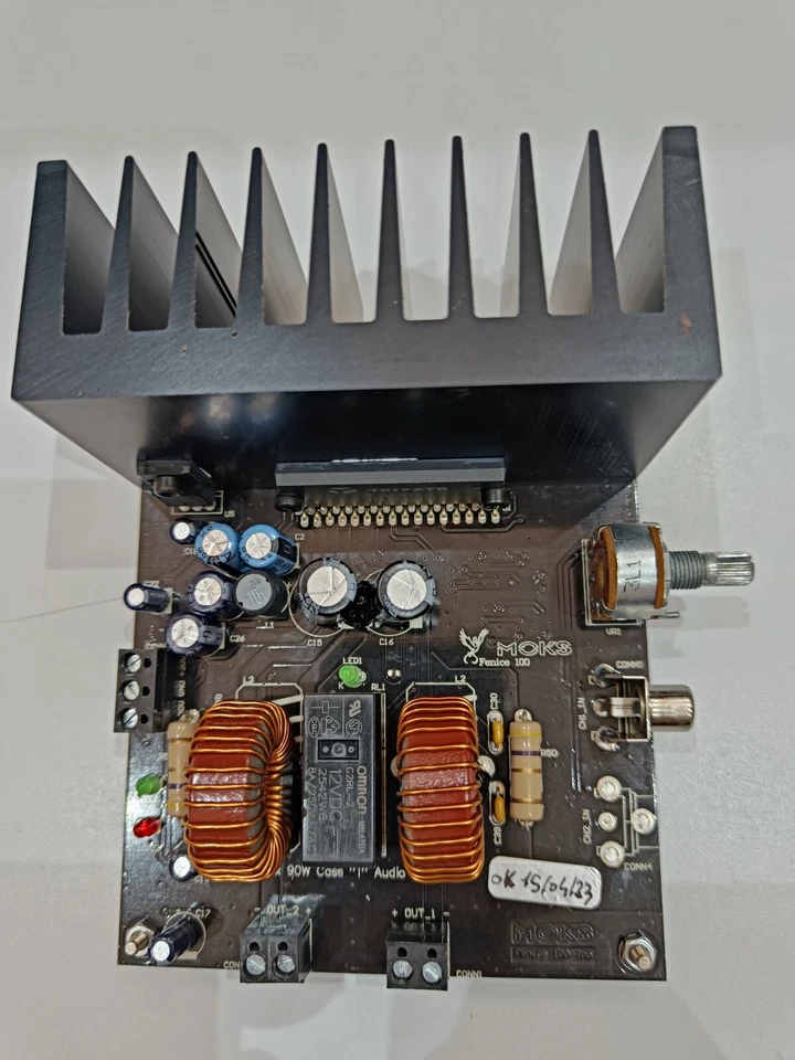 AMPLIFICATORE FENICE 100 BTL ( 1 X 150W RMS 8OHM ) TRIPATH TA2022 - Immagine 2 di 4