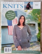 Interweave Knits Spring 2002 Volume VII Number 1 Knitting Pattern Diagram Chart