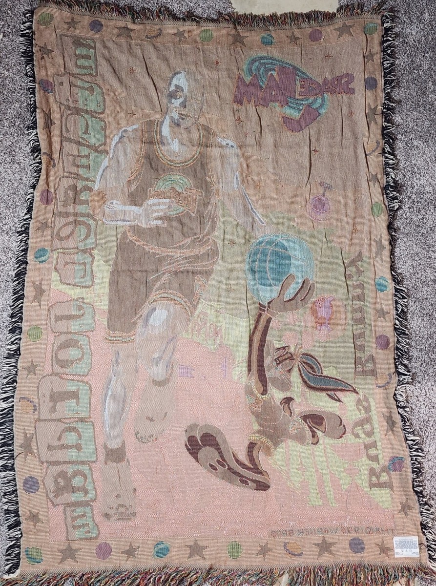 RARE VINTAGE SPACE JAM Michael Jordan Bugs Bunny 100% Cotton
