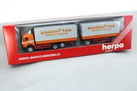 Herpa Mercedes 2435 Bischof & Co Spedition Augsburg 143431 1:87 H0 Ovp Nos
