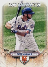 2021 Topps - DH Debuts #DHD-5 Pete Alonso