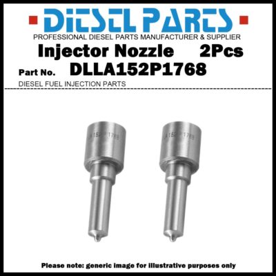 2Pcs Common Rail Fuel Injector Nozzle 0433172078 DLLA152P1768 for Weichai WD10