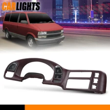 Dash Radio Cluster Trim Bezel Vent Panel Fit For 95-05 Chevy Astro GMC Sarfari