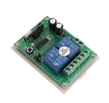 Transmitter Kit DC 12V 10A 433MHz Wireless RF Relay Remote Control Switch
