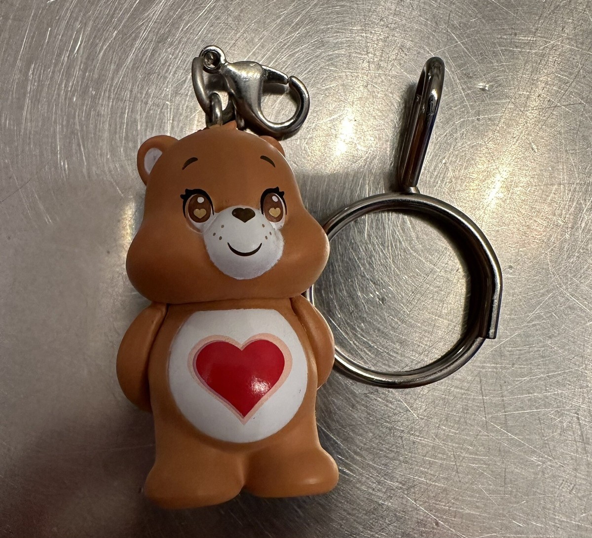 希少　【TENDERHEART】キッドロボット　ケアベア　キーストラップ kidrobot Care Bears Vinyl Keychain Tender heart Bear | eBay