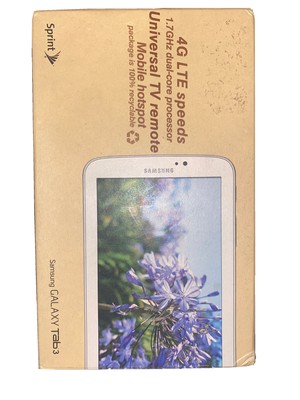 Samsung Galaxy Tab 3 SM-T217S 7'' 16GB, Wi-Fi + 4G (Sprint) Tablet - White