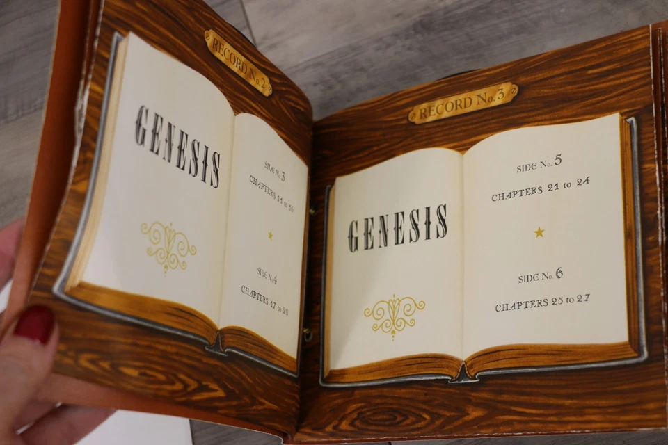 Genesis 1953 Audio Book Vinyl Records - Image 4 of 4