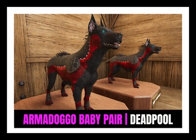 ARK Survival Ascended PvE ARMADOGGO pair deadpool  Extinction PC/XBOX/PS5 ASA