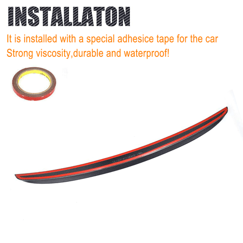 For Bentley Flying Spur W12 Sedan 2013-2019 Real Carbon Rear Trunk Spoiler Wing - Bild 11 von 13