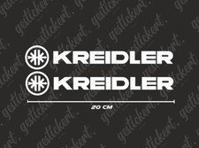 2x 20 cm Kreidler Aufkleber Sticker Decal Mofa Flory Florett