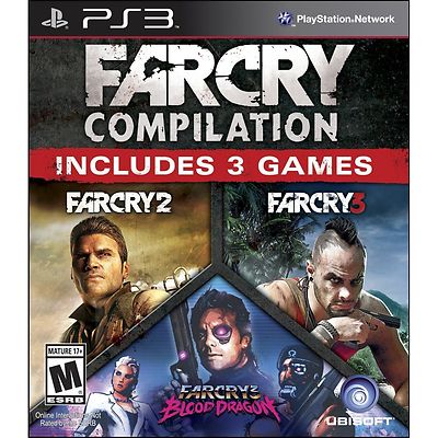Far Cry Compilation (Sony PlayStation 3, 2013) PS3 W/Case No Manual Tested