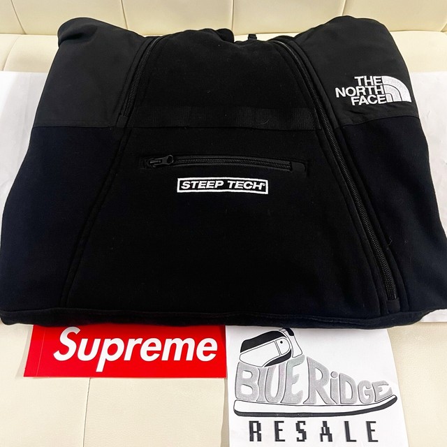 supreme x north face tech fleece hoodie