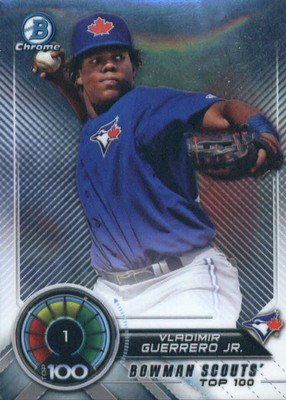 2018 Bowman Chrome Baseball Bowman Scouts Top 100 Insert Singles - You Choose