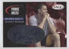 2000 Sage Authentic Auto 164/999 Primoz Brezec #A4 Auto 0t2