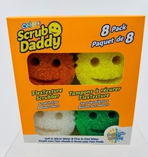 Scrub Daddy Scratch-Free Sponges for Dishes  Home Variety Pack 8 Count