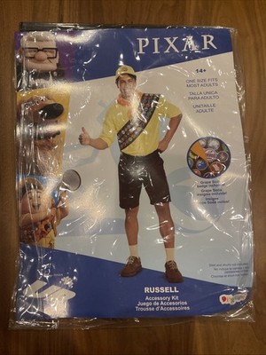 Disguise Disney Up RUSSELL Adult Accessory Kit Halloween Costume Cosplay NEW  