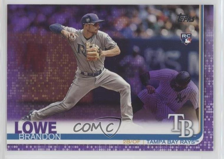 2019 Topps Meijer Purple Brandon Lowe #114 09gu