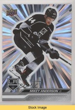 2023-24 Upper Deck Series 1 Outburst Silver Mikey Anderson #86 READ 4z8