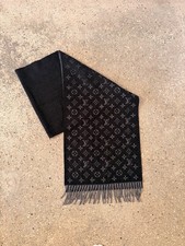 Sciarpa Louis Vuitton uomo grigio/nero
