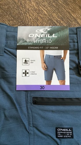 O’Neill Reserve 21″ Hybrid Board Shorts Size 30 • Quick‑Dry • DWR • NWT - Picture 3 of 5