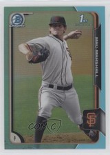 2015 Bowman Draft Chrome Sky Blue Refractor Mac Marshall #113 g6p