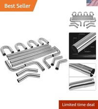 Ztl-25ss 16 Pcs 2.5 Inches Stainless Steel Diy Custom Exhaust Tubing Mandrel ... Ztl-25ss 16 Pcs 2.5 Inches Stainless Steel Diy Custom Exhaust Tubing Mandrel ...