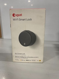 August Wi Fi Smart Lock 4th Gen Matte Black ASL 05 AUG SL05 M01 G01 Lock