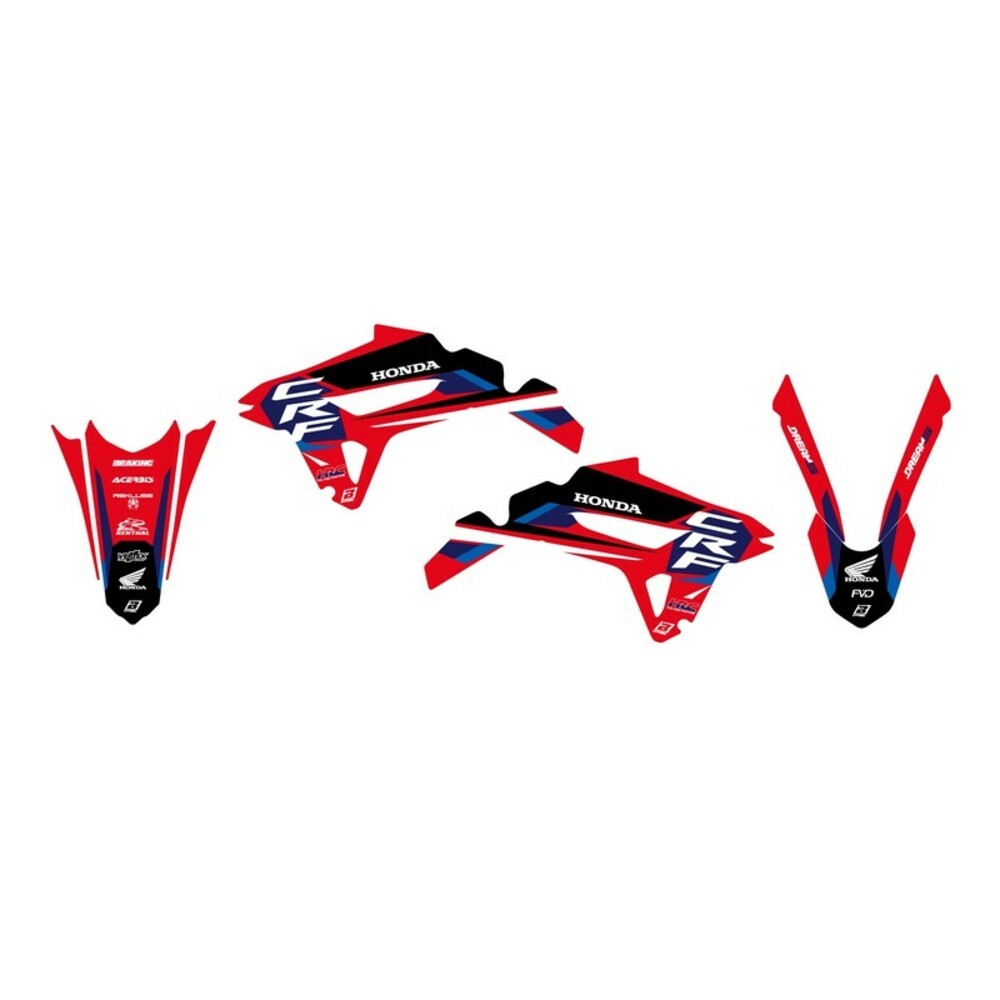 kit adhesives blackbird dream graphic 5 for moto spare parts