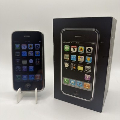 Apple iPhone 1. Gen- 8GB - Schwarz A1203 (GSM) 2G ,OVP  IMEI Match