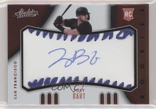 2021 Absolute Rookie Baseball Material Signatures Blue 36/50 Joey Bart Auto uk2