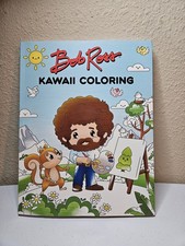 Bob Ross Kawaii Coloring Book
