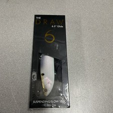 6th sense draw 6.5" glide bait 1oz suspending slow sinking 4k shad SEALED NEW