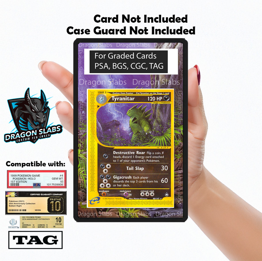 Tyranitar Aquapolis 40 PSA BGS CGC TAG Extended Art Pokemon