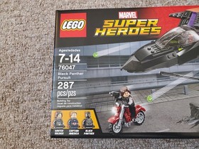 Lego 76047 Marvel Super Heroes:  Black Panther Pursuit - Retired NISB Sealed New