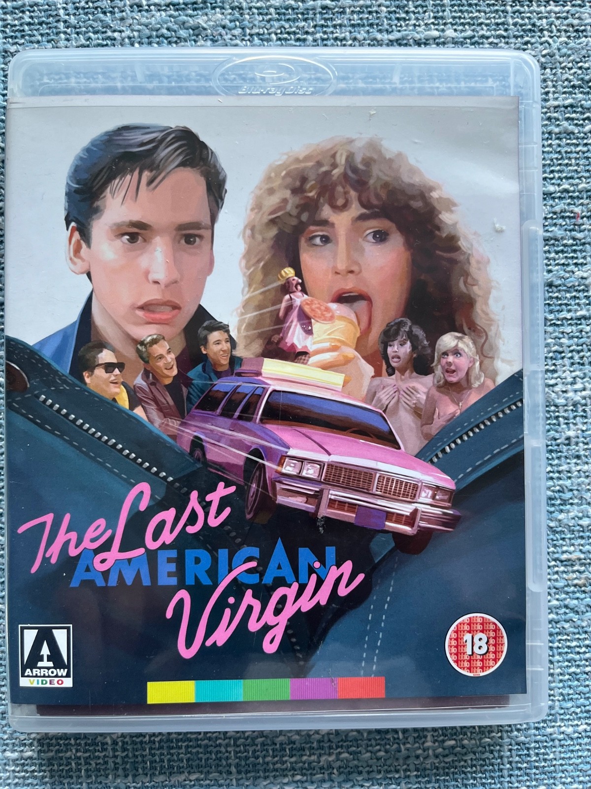 The Last American Virgin - Arrow dual fornat bluray/ DVD w/booklet OOP