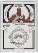 2009-10 Playoff National Treasures 70/99 Derek Fisher #69 1l2