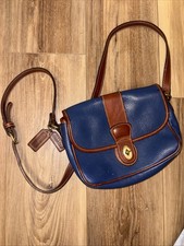 Vintage Coach Leather Crossbody Purse