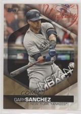 2018 Topps Instant Impact Gold 4/50 Gary Sanchez #II-27 0g4