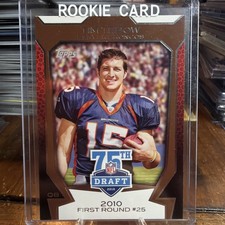 Tim Tebow Cards Rise After Another Dramatic Win 12