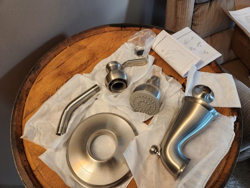 Kohler Sterling Ludington Tub and Shower Trim Package 1.75 GPM Brushed Nickel - Picture 3 of 4