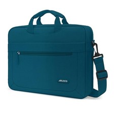 Laptop Bag 13.3 Inch Messenger Computer Bag Deep Teal Polyester
