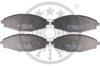 Optimal BP-10313 BremsklöTze, BremsbeläGe Vorne FüR Chevrolet Matiz (M200, M250)
